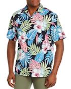 Tommy Bahama Konkan Jungle Silk Regular Fit Short-sleeve Shirt