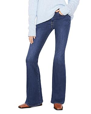 Frame Le High Flare Leg Jeans In Dublin