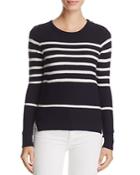 Cupcakes And Cashmere Pardee Stripe Sweater