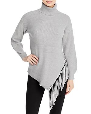Cupio Fringed Turtleneck Sweater