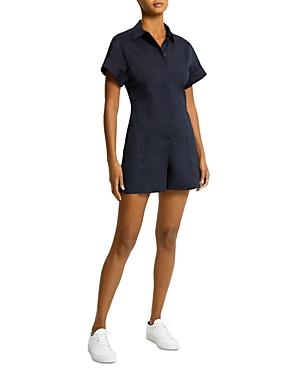 Theory Short Sleeve Romper