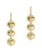 Amrapali Jewels Diamond Triple Pallavi Chandni Drop Earrings In 18k Yellow Gold, 2.23 Ct. T.w.