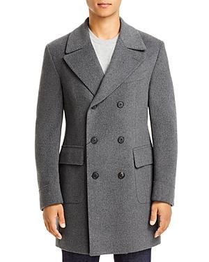 Corneliani Wool Double Breasted Topcoat