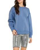 Grey Lab Loungewear Sweatshirt (50% Off) Comparable Value $70