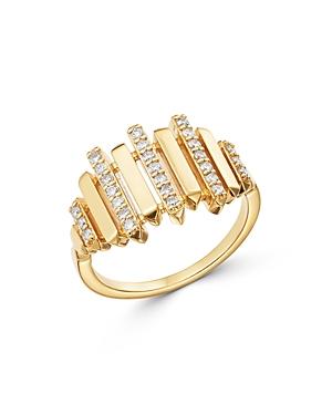 Bloomingdale's Diamond Statement Ring In 14k Yellow Gold - 100% Exclusive