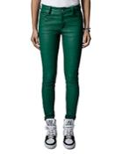 Zadig & Voltaire Textured Leather Pants