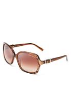 Jimmy Choo Oversized Sunglasses With Buckle