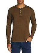 Reigning Champ Long Sleeve Henley Tee