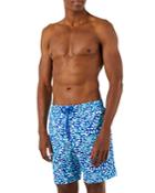 Vilebrequin Turtle Splash Printed Regular Fit Swim Trunks