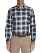 Brooks Brothers Plaid Twill Slim Fit Button Down Shirt