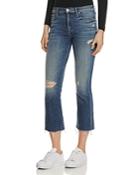 Mother The Insider Crop Fray Jeans In Gypsy