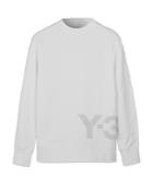 Y-3 Crewneck Logo Sweatshirt
