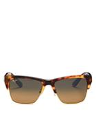 Maui Jim Unisex Polarized Square Sunglasses, 56mm