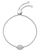 Bloomingdale's Diamond Cluster Marquis Bolo Bracelet In 14k White Gold, 0.50 Ct. T.w. - 100% Exclusive