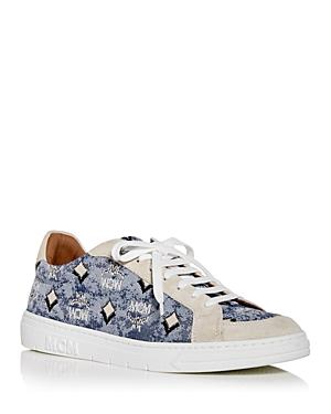 Mcm Women's Monogram Low Top Sneakers