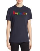 Burberry Clumber Flocked Logo Tee