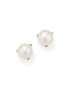 Cultured Freshwater Pearl Button Earrings In 14k Yellow Gold, 9.5mm - 100% Exclusive