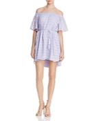 Finders Keepers Ascot Ruffle Off-the-shoulder Dress - 100% Exclusive