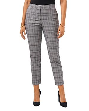Vince Camuto Glen Plaid Straight Leg Pants