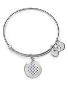 Alex And Ani Art Infusion Endless Knot Expandable Wire Bangle