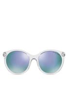 Michael Kors Island Tropics Round Sunglasses, 55mm