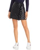 Moncler Quilted Wrap Down Skirt