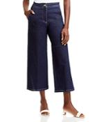 Vanessa Bruno Nadya Cropped Jeans In Blue