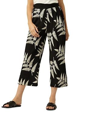 Karen Kane Embroidered Cropped Pants
