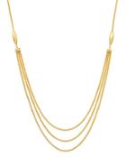 Bloomingdale's Oval Three Strand Necklace In 14k Yellow Gold, 24 - 100% Exclusive