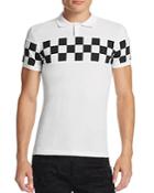 Dsquared2 Checkerboard Pique Slim Fit Polo Shirt