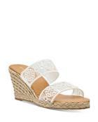 Andre Assous Women's Aja Decorated Double Strap Espadrille Wedge Sandals
