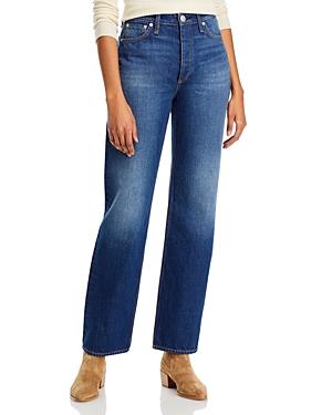 Rag & Bone Alex High-rise Straight Jeans In Lou1