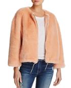 French Connection Leonie Faux-fur Drawstring Jacket
