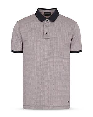 Armani Contrast Trim Polo Shirt