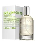 Malin+goetz Citron Vert Eau De Toilette