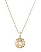 David Yurman Stax Pendant Necklace With Diamonds In 18k Yellow Gold, 17
