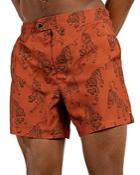 Ted Baker Tiger Print Swim Trunks
