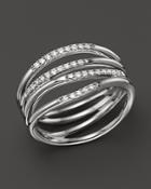 Dana Rebecca Designs 14k White Gold Wisp Ring With Diamonds
