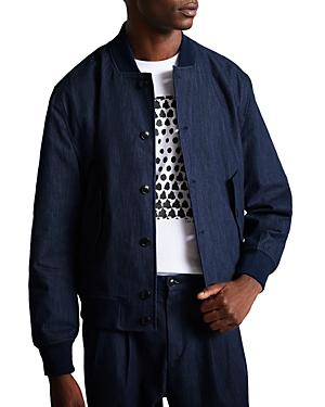 Ted Baker Conham Denim Look Bomber Jacket