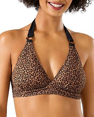 Tommy Bahama Sun Cat Reversible Halter Bikini Top