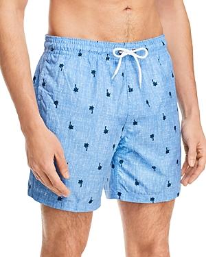 Trunks Surf & Swim Co. Sano Palm Print Swim Trunks
