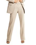 Michael Michael Kors Linen Cuffed Trousers