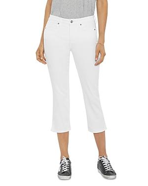Nydj Chloe Skinny Capri Jeans In Optic White
