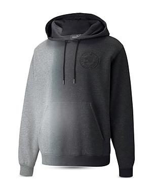 Puma First Pick Cotton Blend Ombre Embroidered Hoodie