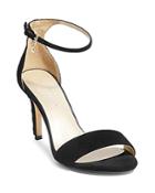 Karen Millen Women's Open Toe Studded Leather High-heel Sandals