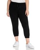 B Collection By Bobeau Curvy Bower Cropped Jogger Pants