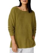 Eileen Fisher Boxy Linen Blend Sweater