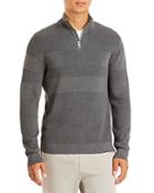 Theory Walton Quarter Zip Mixed Rib Sweater - 100% Exclusive