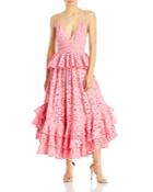 Rococo Sand Tiered Fit And Flare Dress