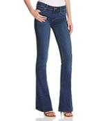 Paige Denim Lou Lou Petite Flare Jeans In Dalia